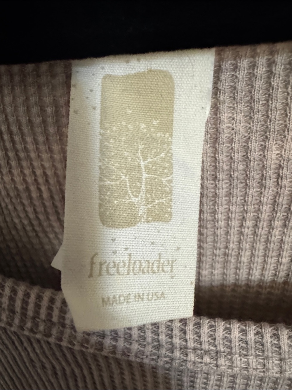 Freeloader Lightweight Ribbed Long-Sleeve Top  S - Picture 2 of 6